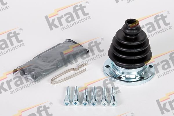 KRAFT 114 mm, transmission sided, with flange Height: 114mm, Inner Diameter 2: 18, 100mm CV Boot 4410680 buy