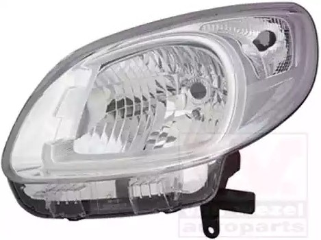 Renault KANGOO Headlight VAN WEZEL 4412961 cheap