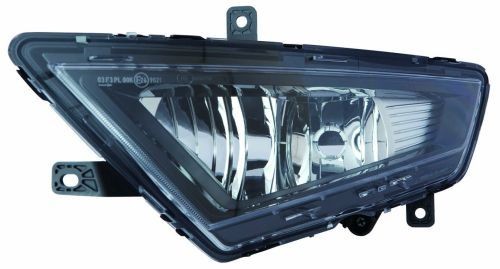 HIGHSIDER LED-Nebelscheinwerfer, schwarz : : Auto & Motorrad