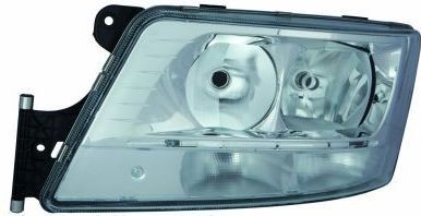 ABAKUS 449-1102RMLDEMN Headlight Right, H7/H7, PY21W, LED, H21W, without bulb holder, without bulb, with motor for headlamp levelling, PX26d, BAU15s, BAY9s