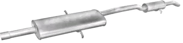 POLMO 45.07 CHRYSLER Exhaust pipes in original quality