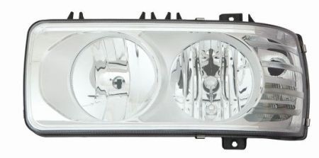 ABAKUS 450-1107R-LD-E Headlight Right, PY21W, H1, H7, LED, without bulb holder, without bulb, BAU15s, P14.5s, PX26d
