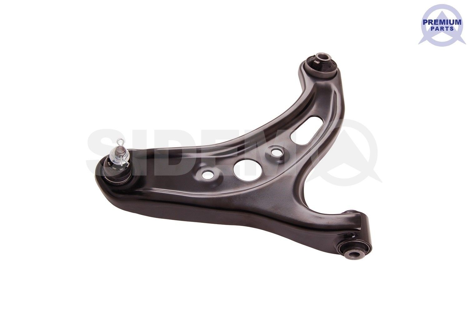 SIDEM 45150 Suspension arm Front Axle Left, Control Arm, Sheet Steel, Cone Size: 13,5 mm, Push Rod