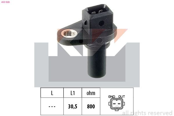 KW 453 028 Sensor, RPM Made in Italy - OE Equivalent