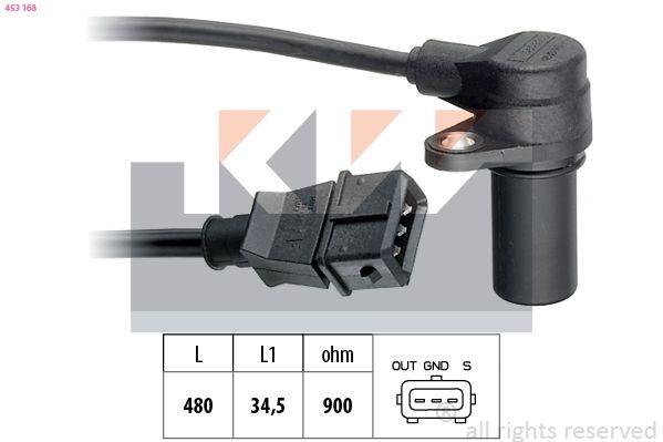 453 168 KW Crankshaft position sensor buy cheap