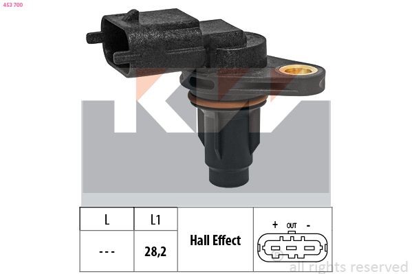KW 453 700 Camshaft position sensor Made in Italy - OE Equivalent
