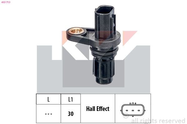 FACET 9.0713 KW Made in Italy - OE Equivalent Sensor, camshaft position 453 713 buy