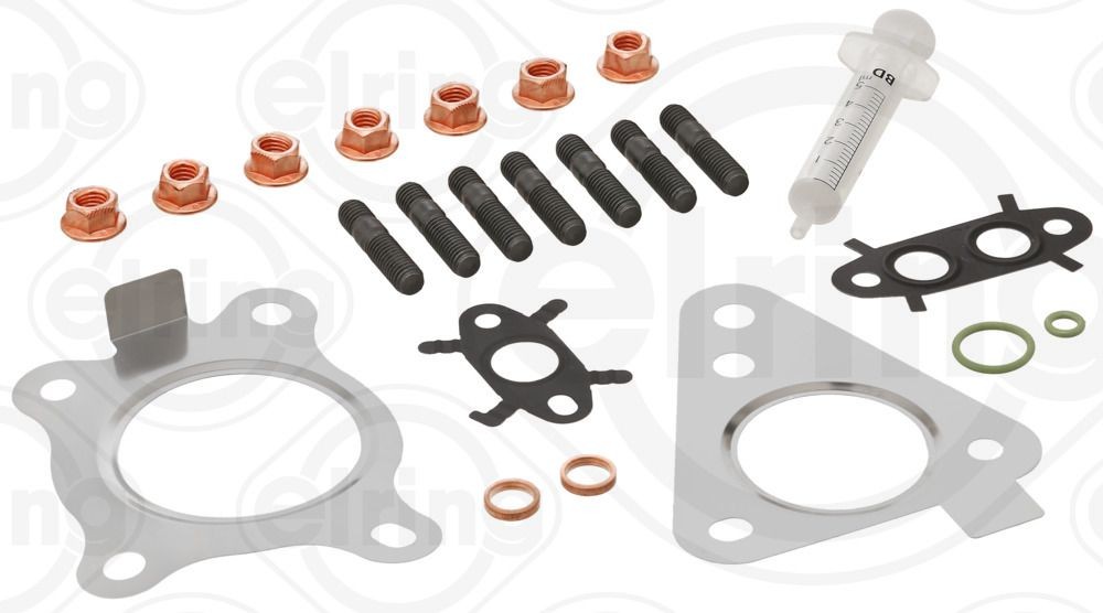 144110782R ELRING with gaskets/seals, with bolts/screws Mounting Kit, charger 453.830 buy