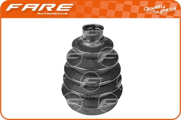 FARE SA Wheel Side, Front axle both sides, 117mm, Rubber Height: 117mm, Rubber Bellow, driveshaft 4553 buy