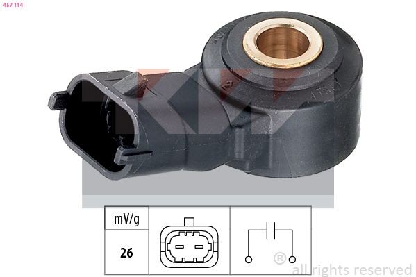 FACET 9.3114 KW Made in Italy - OE Equivalent Knock Sensor 457 114 buy