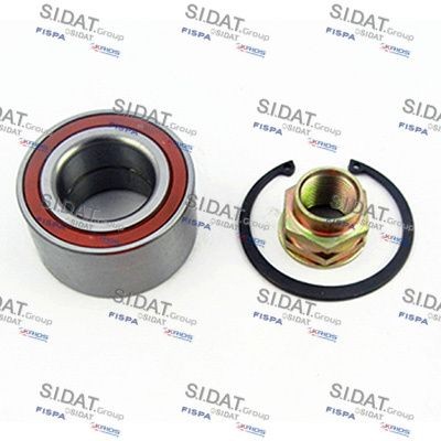 SIDAT 460063 Wheel bearing kit Front Axle, 66 mm