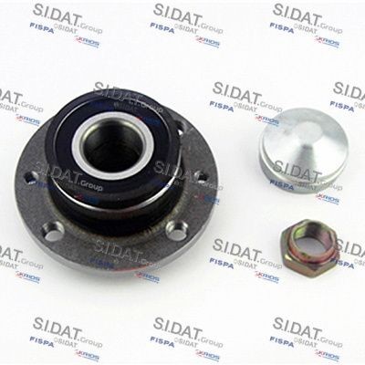 SIDAT Rear Axle, with integrated ABS sensor, 117 mm Inner Diameter: 30mm Wheel hub bearing 460102 buy