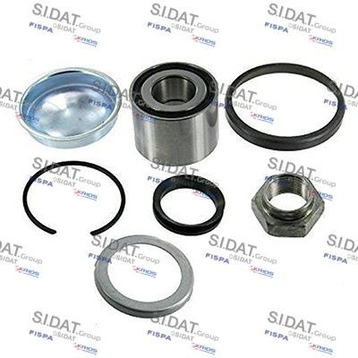 SIDAT 460213 Wheel bearing kit Rear Axle, 52 mm