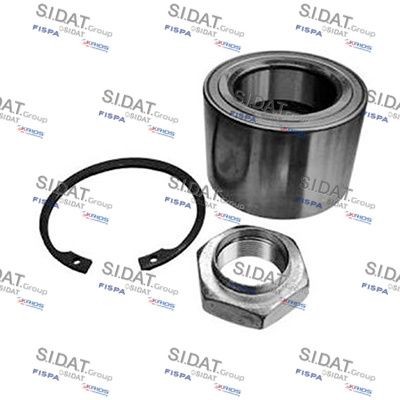 SIDAT 460560 Wheel bearing kit Front axle both sides, 90 mm