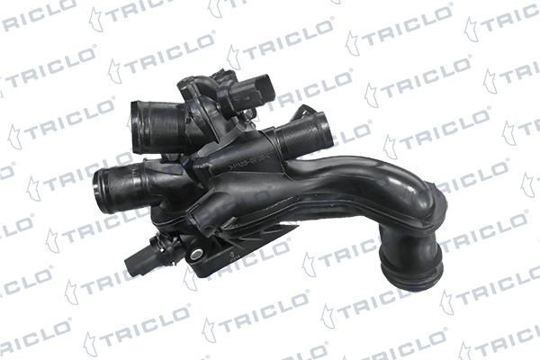 461135 TRICLO Coolant thermostat PEUGEOT with seal, with sensor
