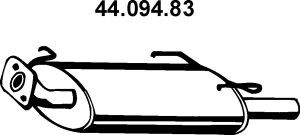 44.094.83 EBERSPÄCHER Exhaust muffler NISSAN Length: 880mm