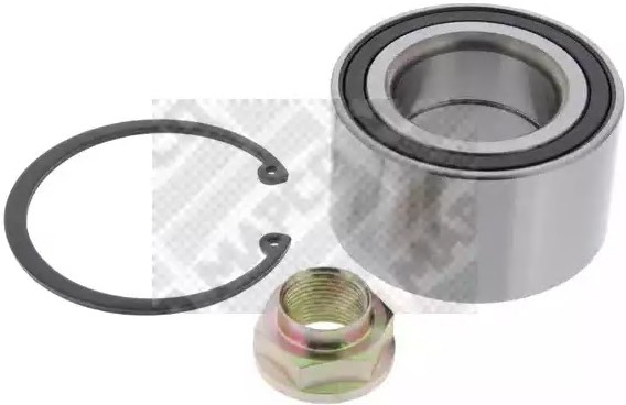 MAPCO 46204 Wheel bearing kit Front axle both sides, with integrated ABS sensor, 78 mm