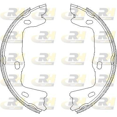 ROADHOUSE Parking brake rear and front OPEL Vectra C Saloon (Z02) new 4651.00