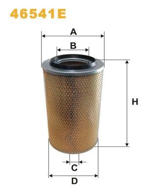 WIX FILTERS 46541E Air filter 235 586