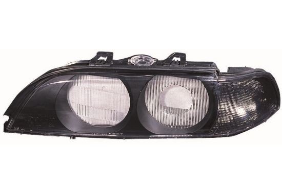 ABAKUS Headlight glass 47#444-1121REDN for BMW 5 Series