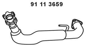 EBERSPÄCHER 91113659 Exhaust Pipe 044.253.091 L