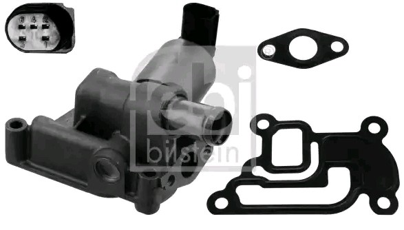 Opel CORSA Exhaust recirculation valve 9791139 FEBI BILSTEIN 47708 online buy