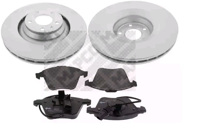 MAPCO Brake pads and discs rear and front A6 C6 new 47989HPS