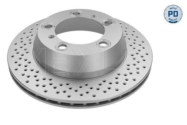 483 523 0009/PD MEYLE Brake rotors PORSCHE Rear Axle, 299x20mm, 5x130, perforated/vented, Zink flake coated, High-carbon