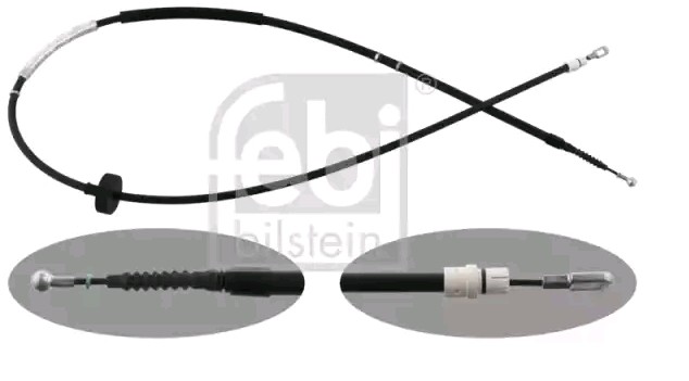 Original FEBI BILSTEIN Brake cable 48304 for AUDI A4