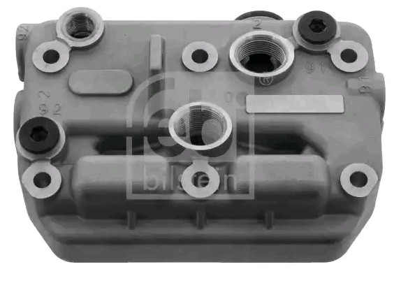 FEBI BILSTEIN 48339 Zylinderkopf, Druckluftkompressor für VOLVO FL 10 LKW in Original Qualität