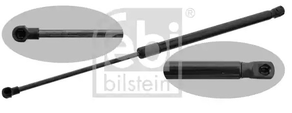FEBI BILSTEIN 48581 Tailgate struts Golf AJ5 1.6 BiFuel 102 hp Petrol/Liquified Petroleum Gas (LPG) 2009 price