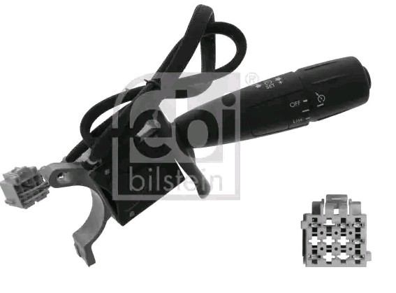 FEBI BILSTEIN Number of connectors: 5, with cruise control Steering Column Switch 48595 buy