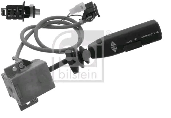 FEBI BILSTEIN Number of connectors: 7, with cruise control Steering Column Switch 48596 buy