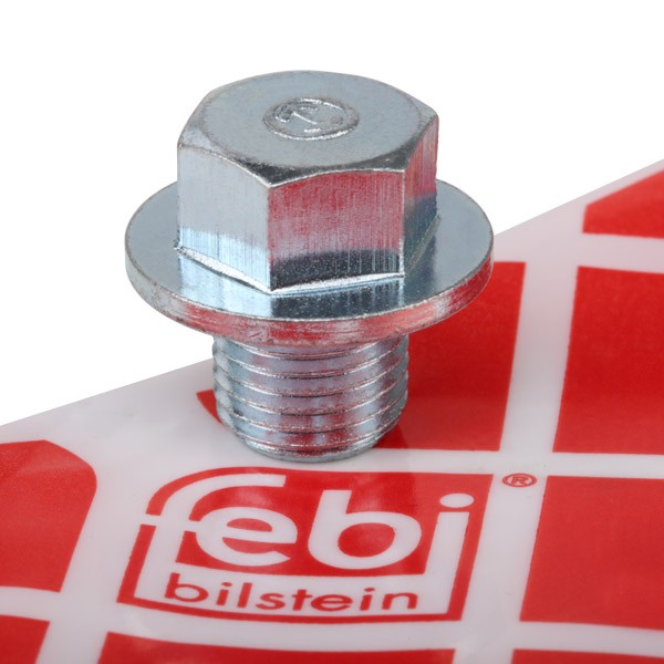 FEBI BILSTEIN 48878 Sealing Plug, oil sump Steel, Spanner Size: 14, without seal ring