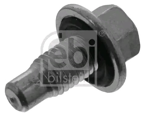 FEBI BILSTEIN 48881 Sealing Plug, oil sump Steel, Spanner Size: 15, with seal ring