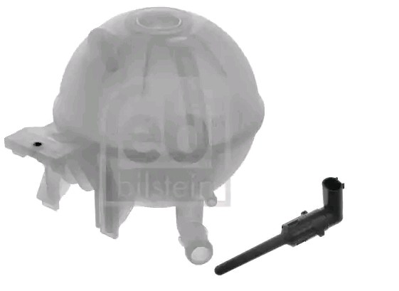 FEBI BILSTEIN 48911 Coolant expansion tank with coolant level sensor, without lid, with sensor