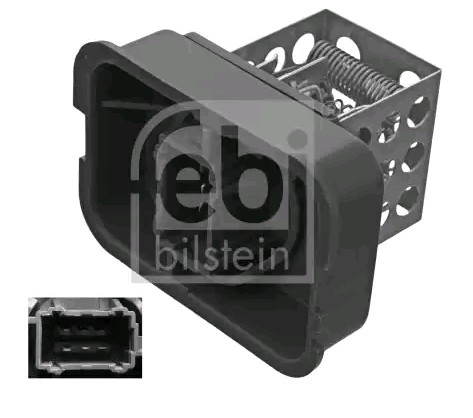 Opel ZAFIRA Blower motor resistor FEBI BILSTEIN 48926 cheap