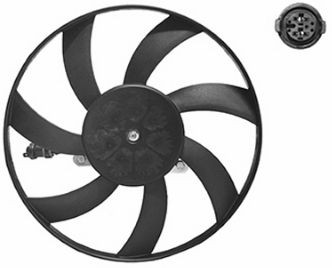 VAN WEZEL Engine cooling fan 4913746 for SEAT CORDOBA, IBIZA