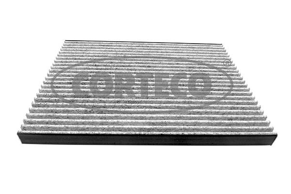 CC1516 CORTECO Activated Carbon Filter, 240 mm x 195 mm x 20 mm Width: 195mm, Height: 20mm, Length: 240mm Cabin filter 49382449 buy