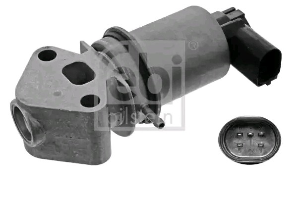 FEBI BILSTEIN Electric Number of connectors: 5 Exhaust gas recirculation valve 49485 buy