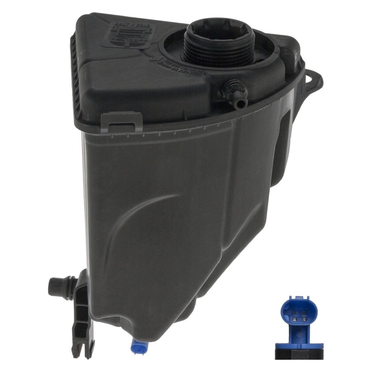 FEBI BILSTEIN 49642 Coolant expansion tank with coolant level sensor, without lid