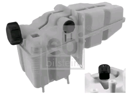 FEBI BILSTEIN with sensor, with lid Expansion tank, coolant 49675 buy