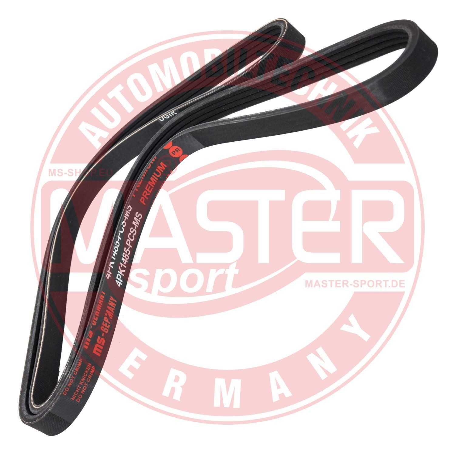 MASTER-SPORT 4PK1485-PCS-MS Serpentine belt 1485mm, 4