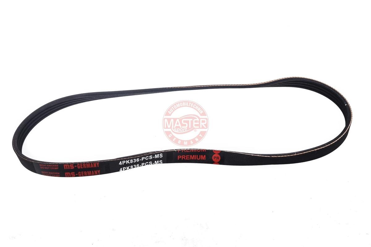 Suzuki ALTO Serpentine belt MASTER-SPORT 4PK836-PCS-MS cheap