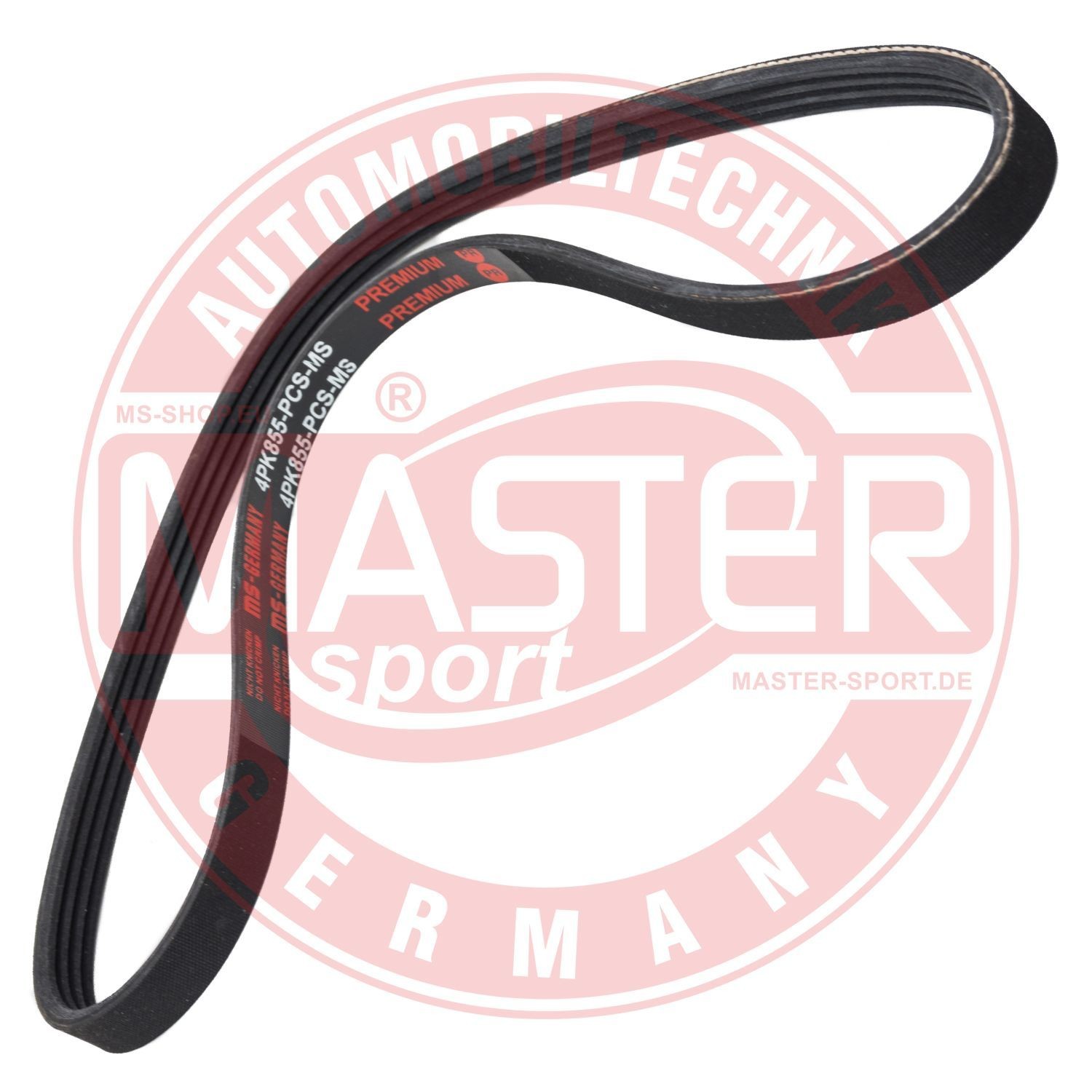 Original MASTER-SPORT 524085500 Alternator belt 4PK855-PCS-MS for AUDI A4