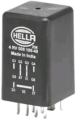HELLA 4RV 008 188-491 AUDI A6 2006 Glow plug control module
