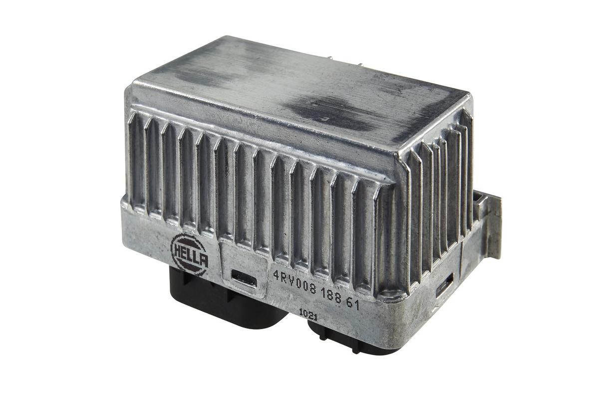 HELLA Number of Cylinders: 4 Voltage: 12V, Number of pins: 9-pin connector Control Unit, glow plug system 4RV 008 188-611 buy