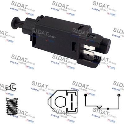 SIDAT 5.140021 Brake Light Switch 95VW13480BB