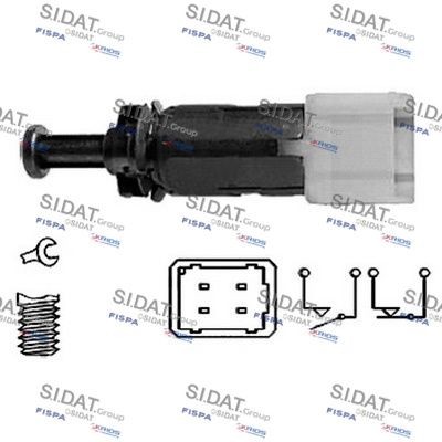 SIDAT 5.140046 Brake Light Switch 93852863