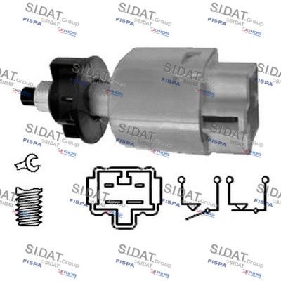 SIDAT 5.140084 Brake Light Switch 4710280